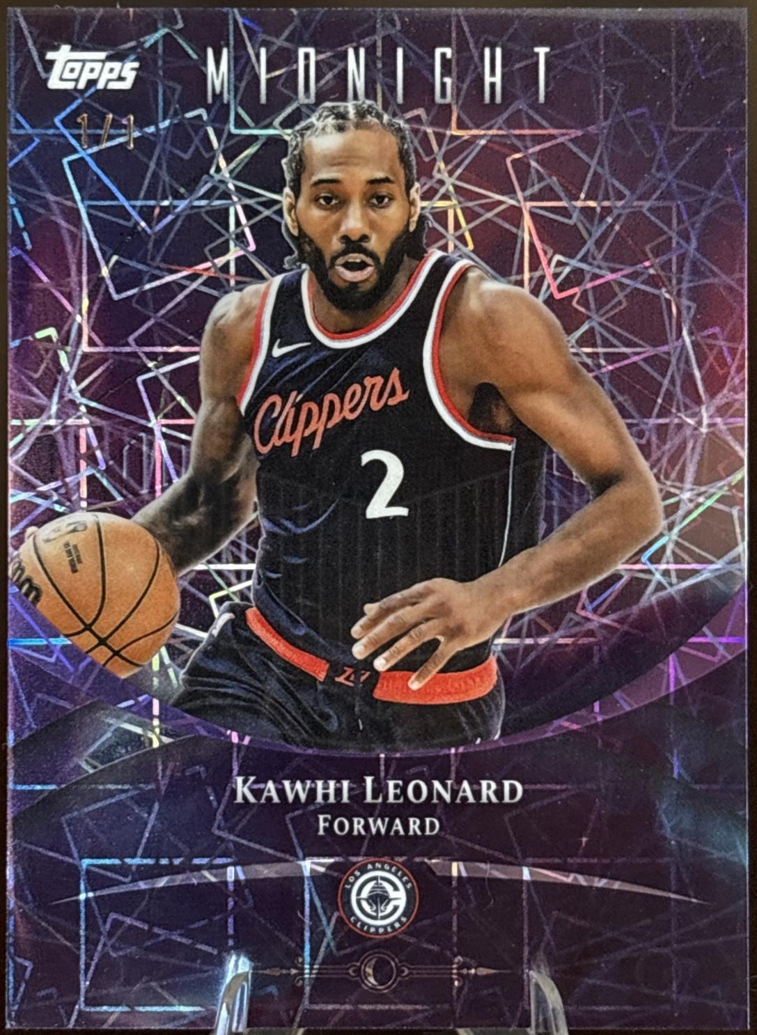 Kawhi Leonard [Black Light] #23