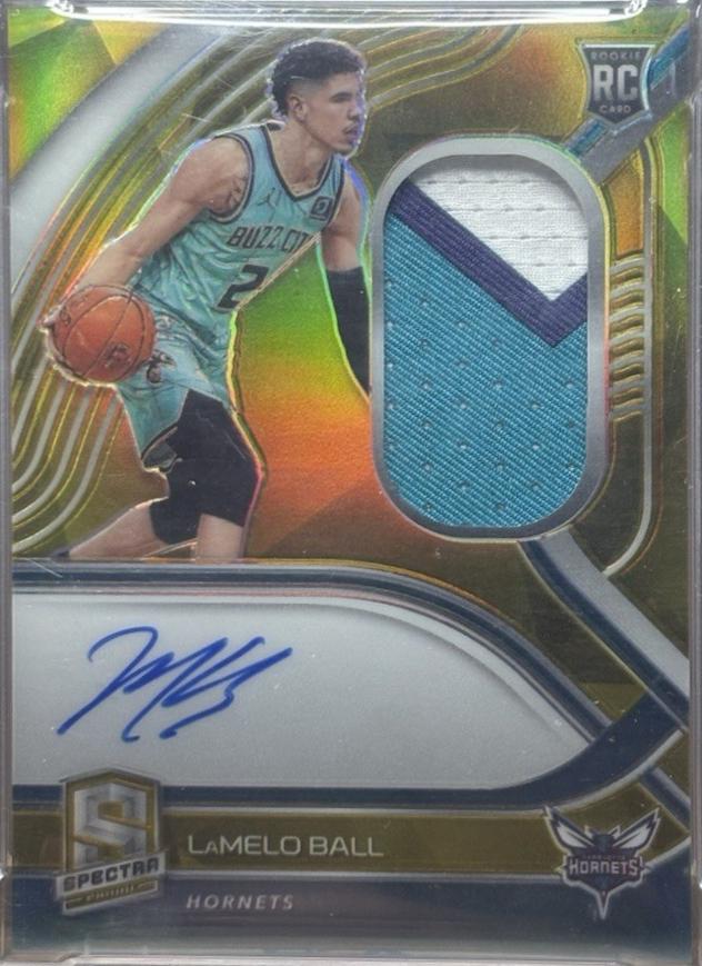 LaMelo Ball [Jersey Autograph Gold] #215