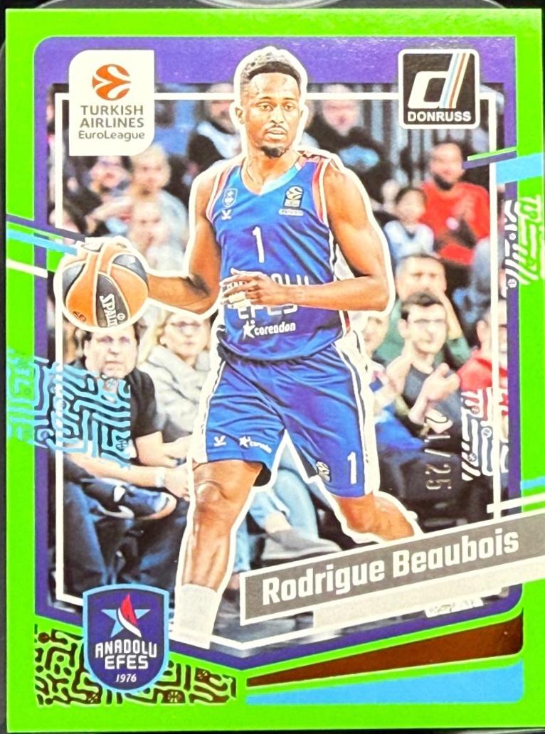 Rodrigue Beaubois [Neon Green Flood] #2