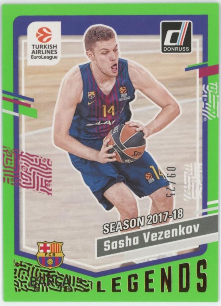 Sasha Vezenkov [Neon Green Flood] #180
