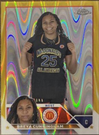 Breya Cunningham [Gold RayWave] #89