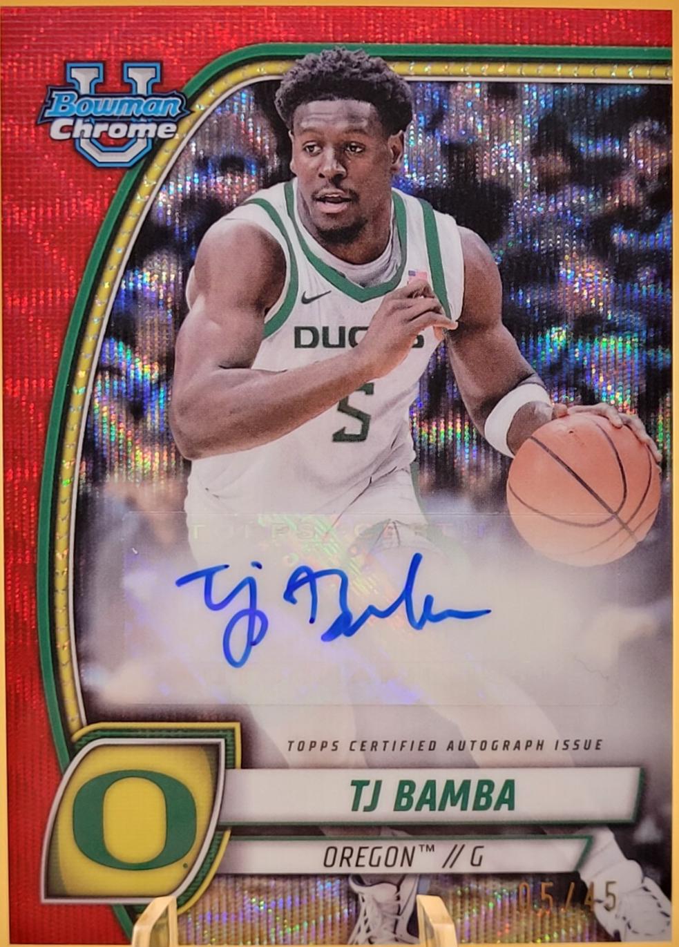 TJ Bamba [Red Refractor] #74