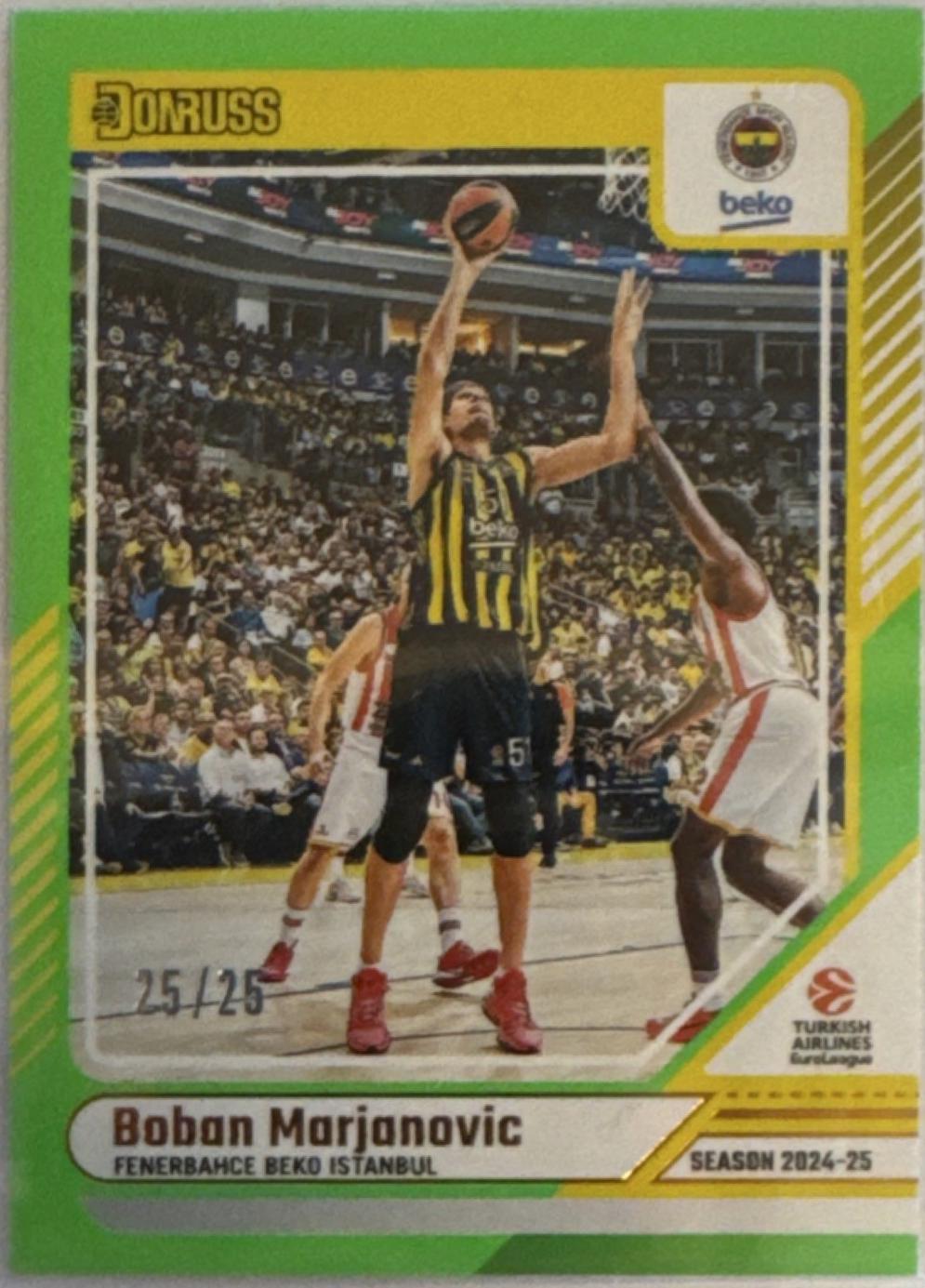 Boban Marjanovic [Neon Green Flood] #36