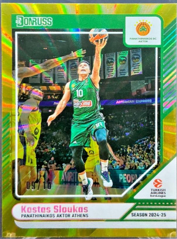 Kostas Sloukas [Gold Optic] #54