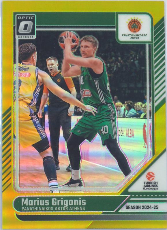 Marius Grigonis [Gold Optic] #144