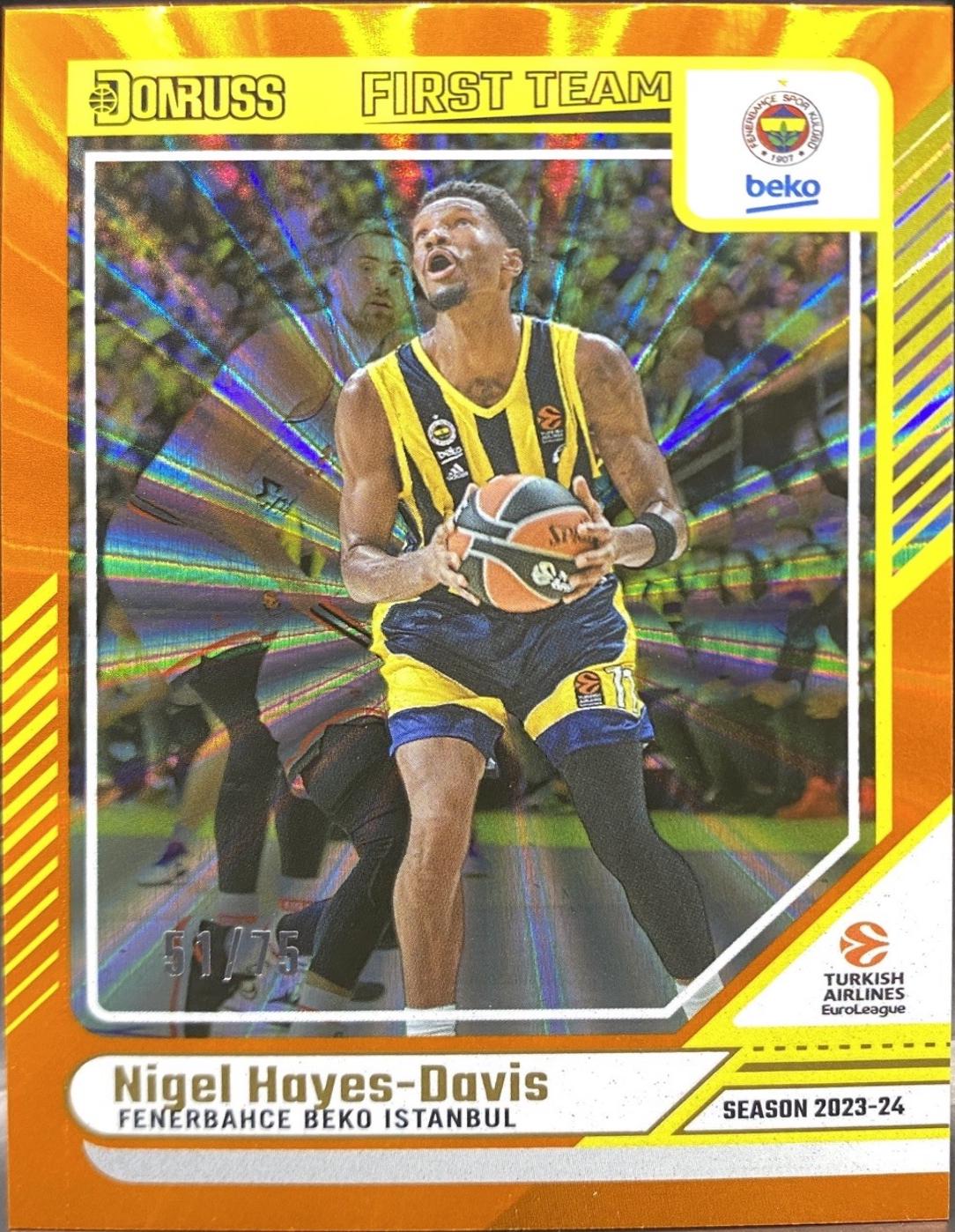 Nigel Hayes-Davis [Orange Laser] #198