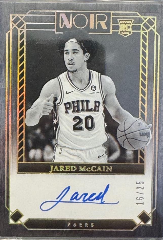 Jared McCain [Holo Gold Rookie Autograph] #398