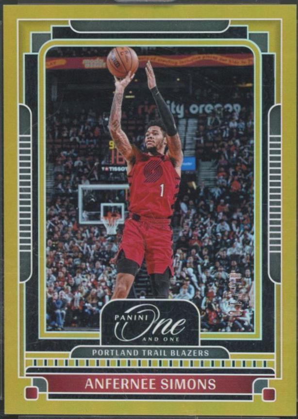 Anfernee Simons [Gold] #62