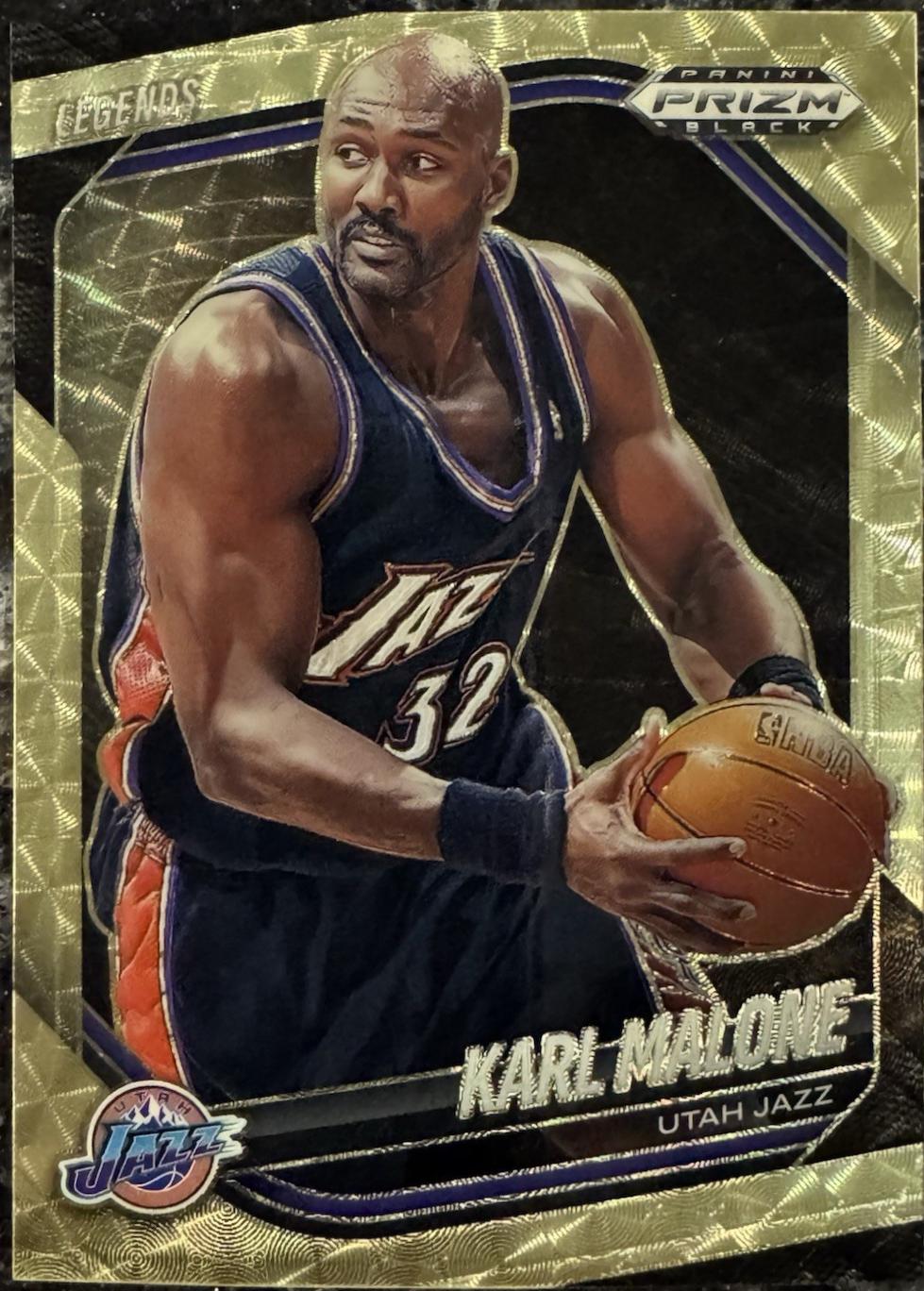 Karl Malone [Gold Vinyl] #269