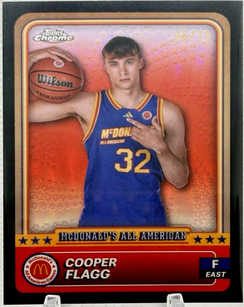 Cooper Flagg [Black Refractor] #78