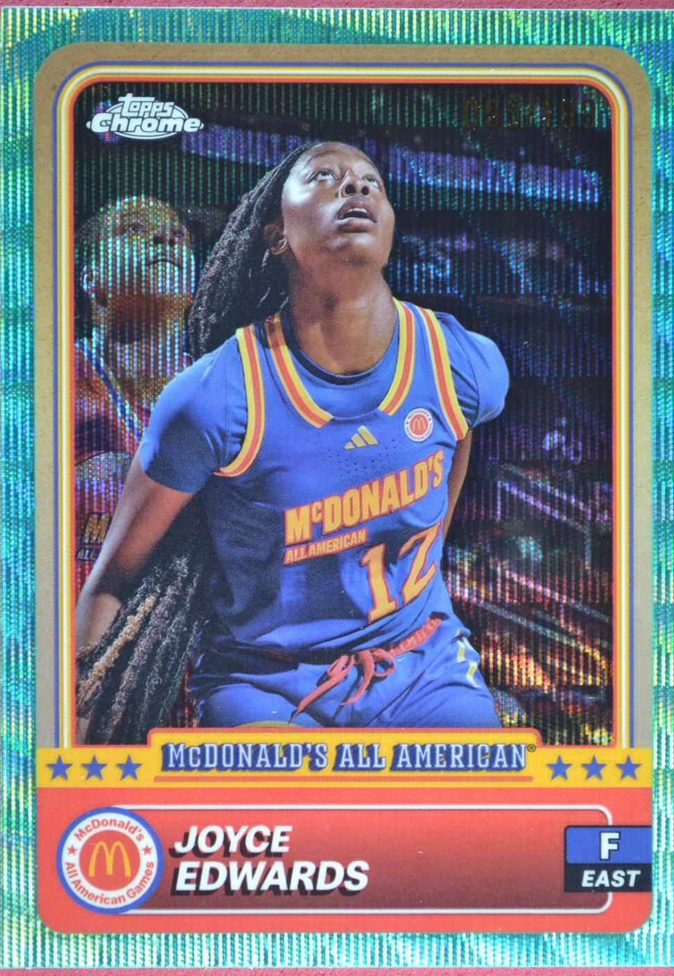 Joyce Edwards [Aqua Wave Refractor] #3