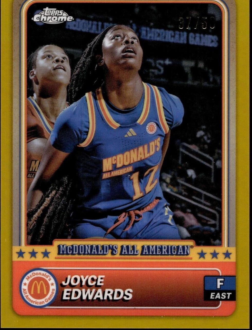 Joyce Edwards [Gold Refractor] #3