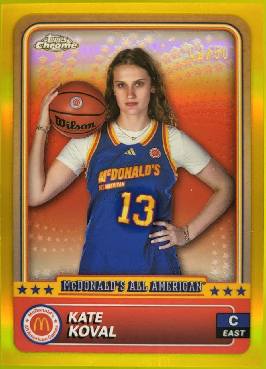 Kate Koval [Gold Refractor] #56