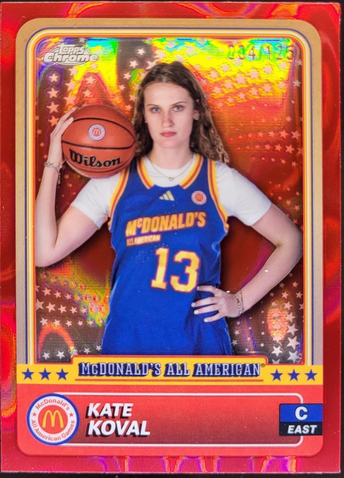 Kate Koval [Red Lava Refractor] #56