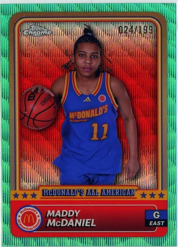 Maddy McDaniel [Aqua Wave Refractor] #57