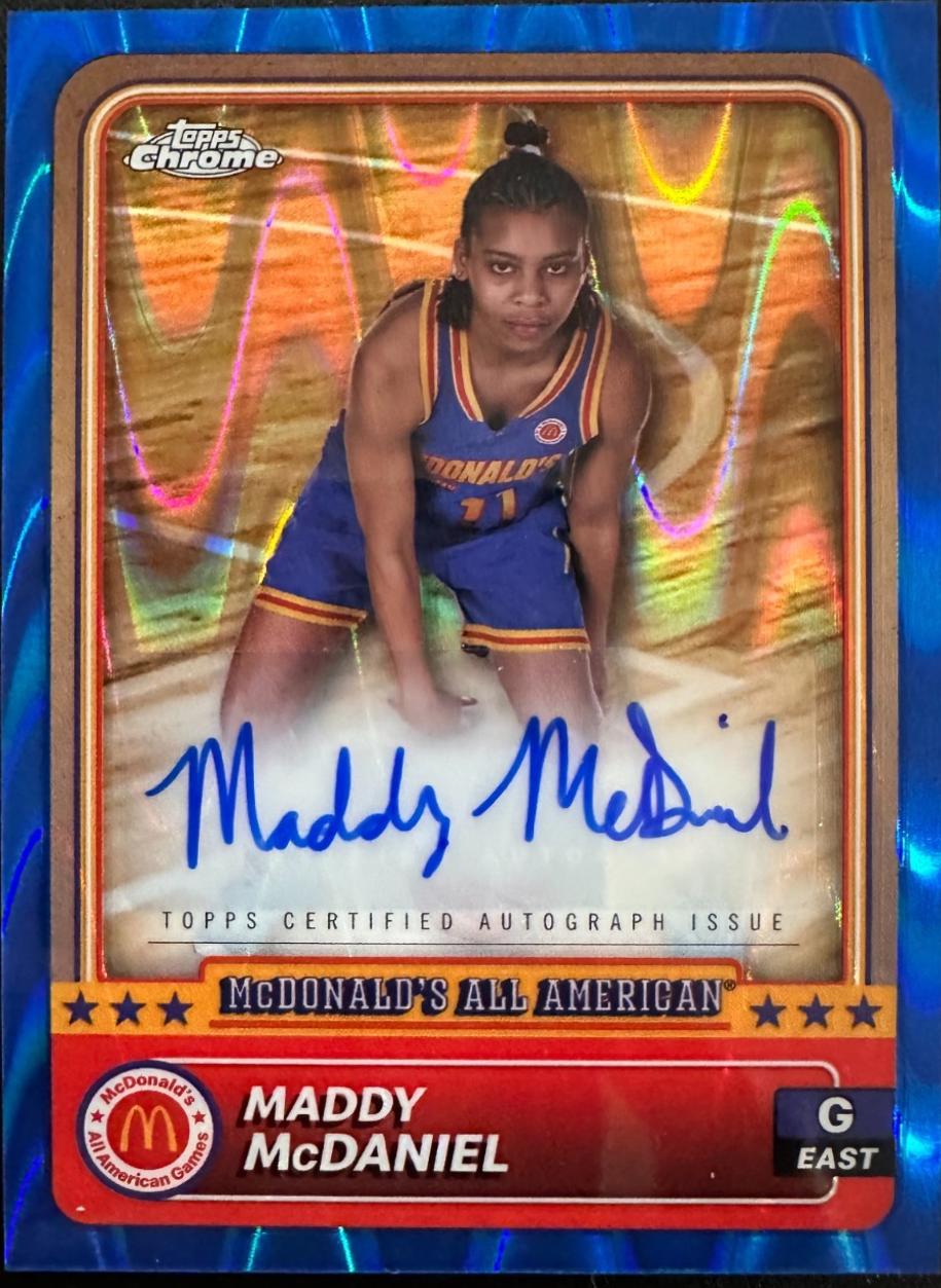 Maddy McDaniel [Blue RayWave Autograph Refractor] #7