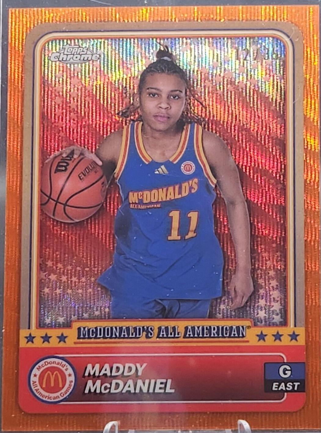 Maddy McDaniel [Orange Wave Refractor] #57