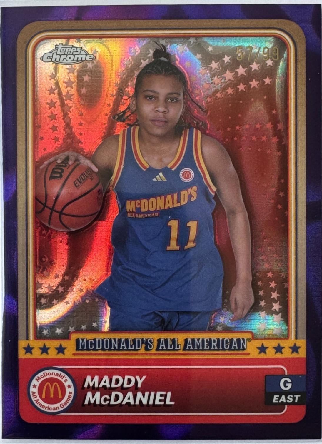 Maddy McDaniel [Purple Lava Refractor] #57