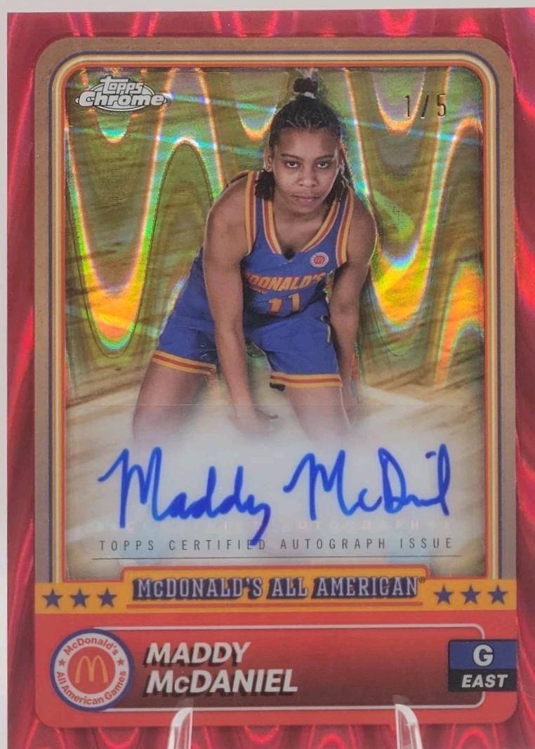 Maddy McDaniel [Red RayWave Autograph Refractor] #7