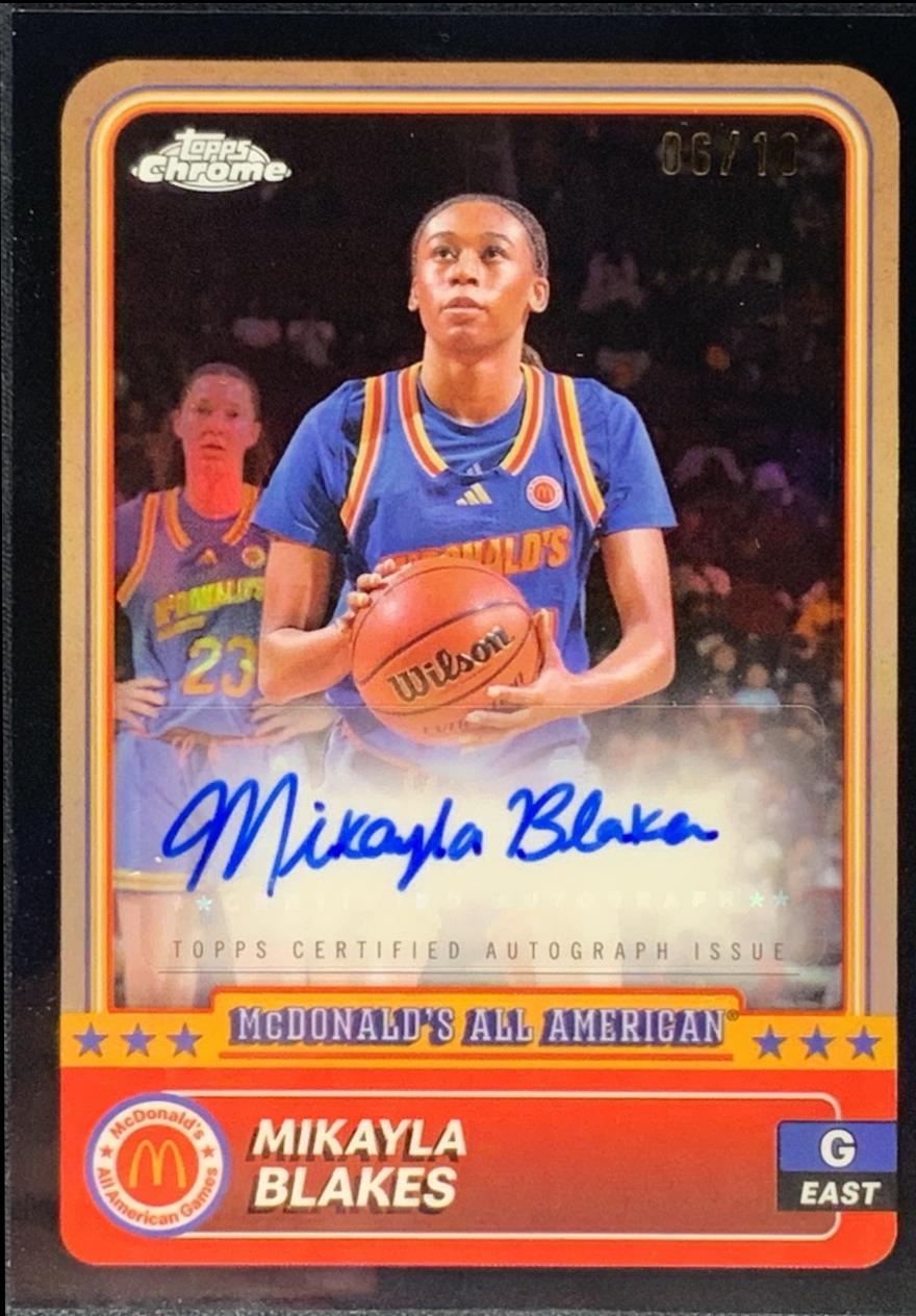 Mikayla Blakes [Black Autograph Refractor] #1