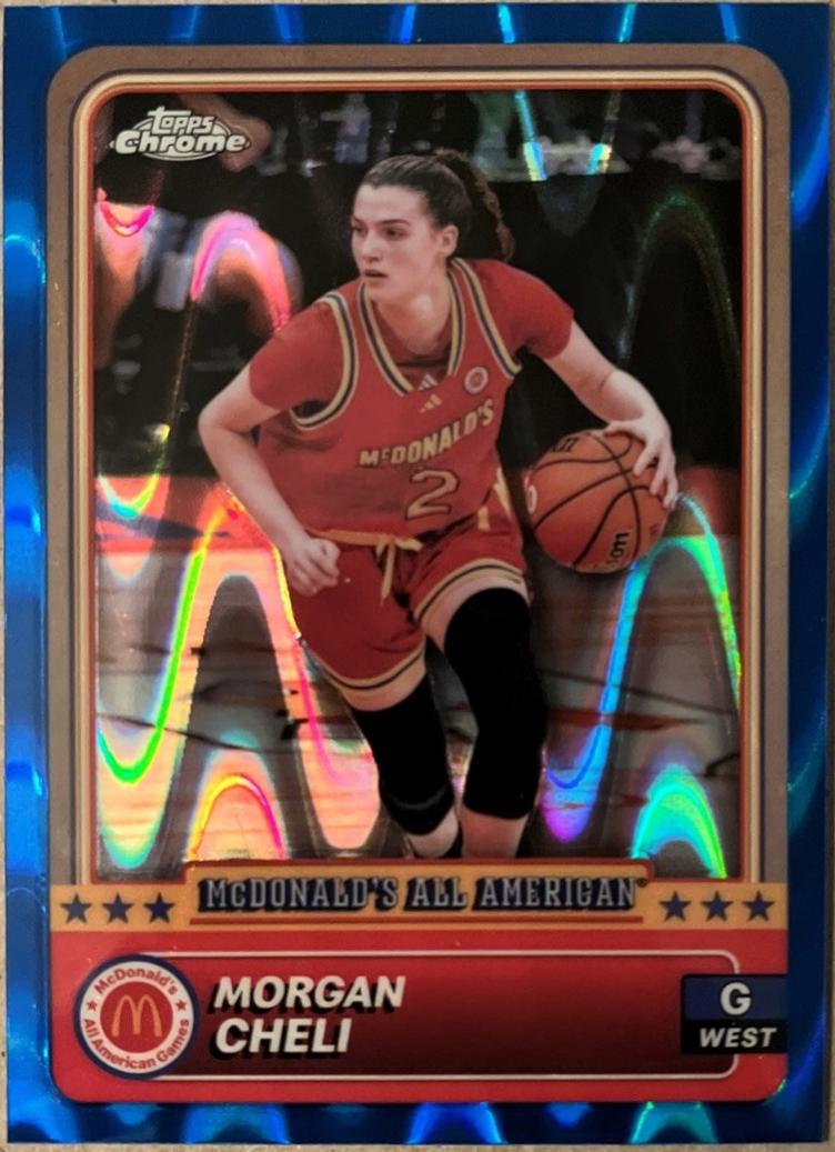 Morgan Cheli [Blue Lava Refractor] #66