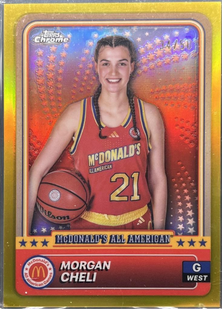 Morgan Cheli [Gold Refractor] #66