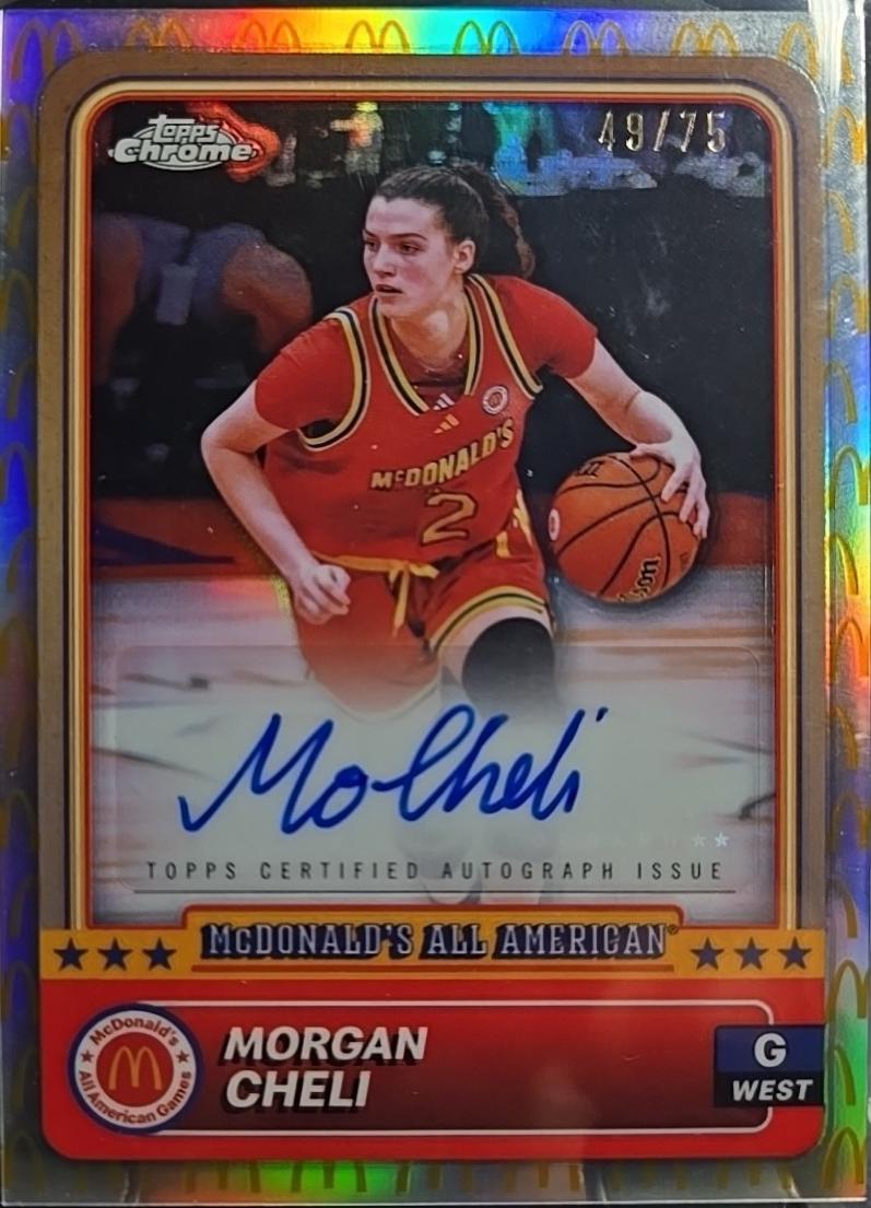 Morgan Cheli [McDonald's Logo Refractor] #66