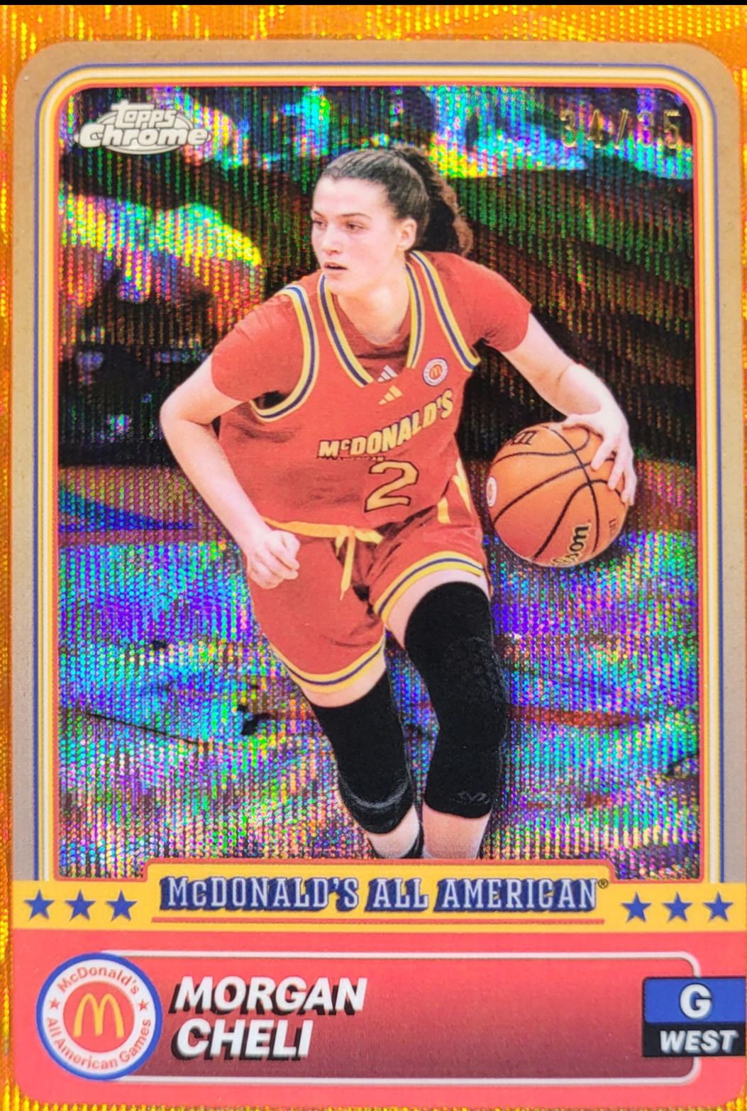Morgan Cheli [Orange Wave Refractor] #16