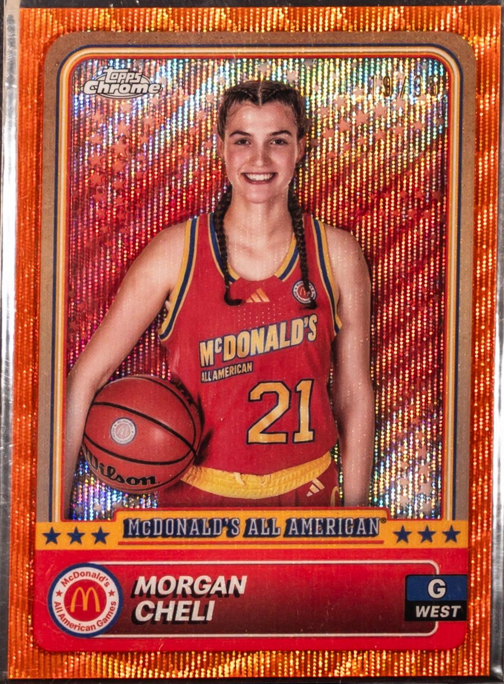 Morgan Cheli [Orange Wave Refractor] #66