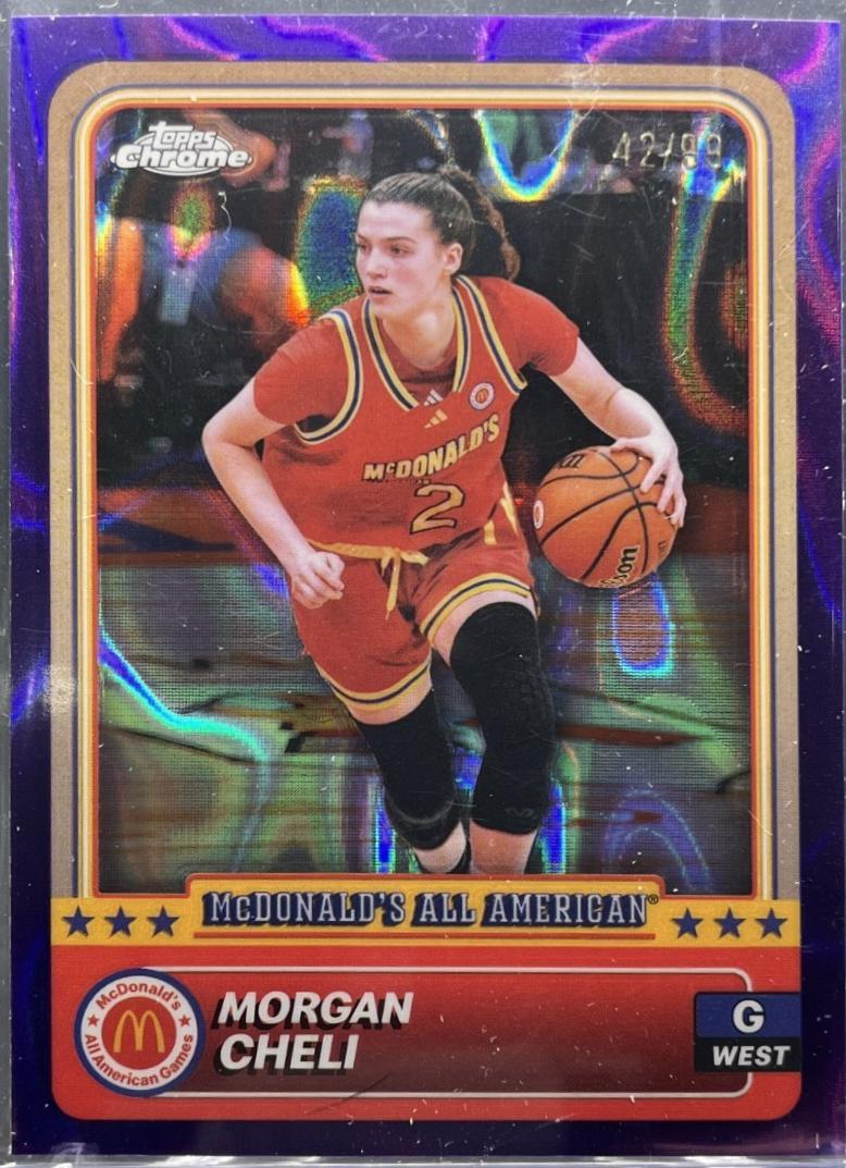Morgan Cheli [Purple Lava Refractor] #16