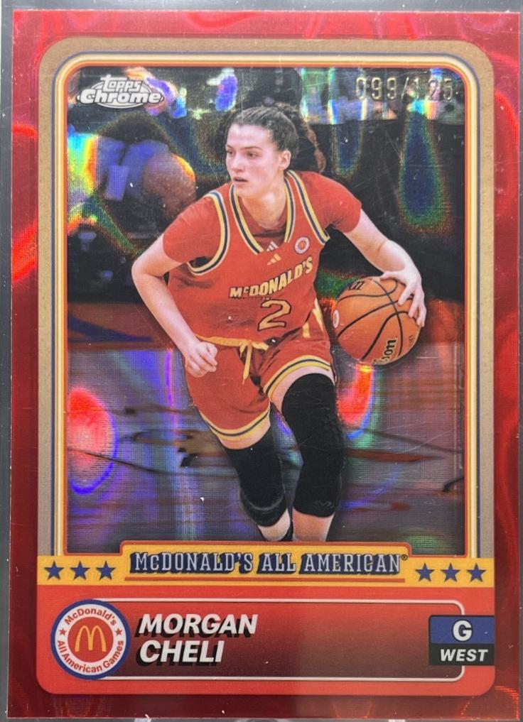 Morgan Cheli [Red Lava Refractor] #16