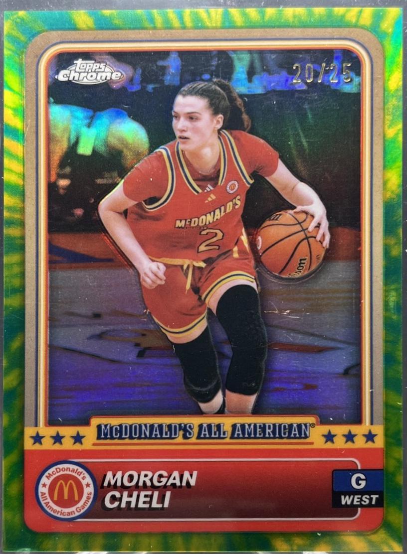 Morgan Cheli [Tie-Dye Refractor] #16