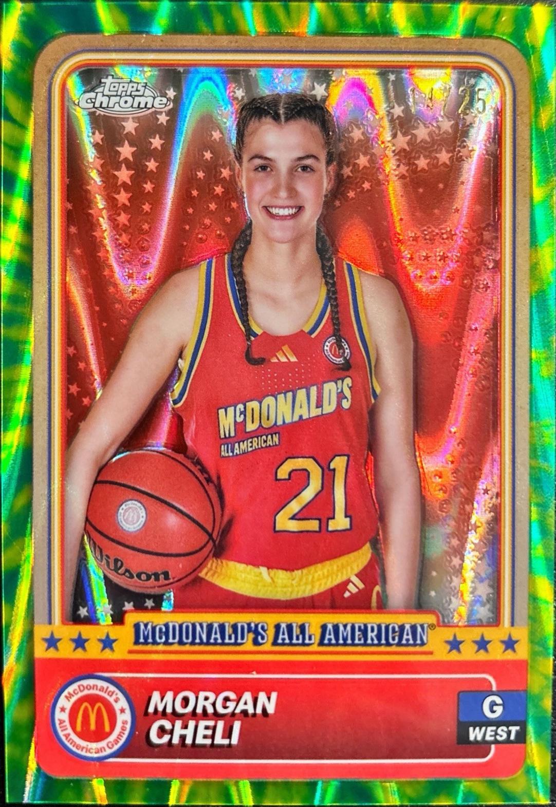 Morgan Cheli [Tie-Dye Refractor] #66