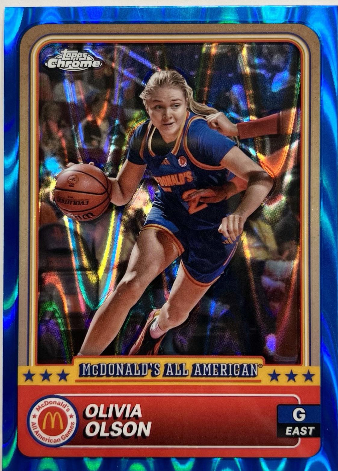 Olivia Olson [Blue RayWave Refractor] #8
