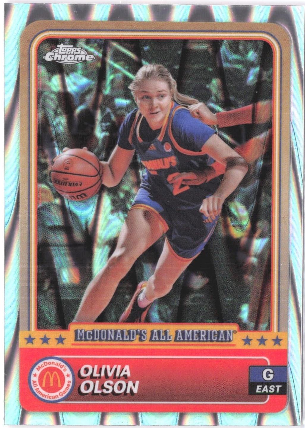 Olivia Olson [Gold RayWave Refractor] #8