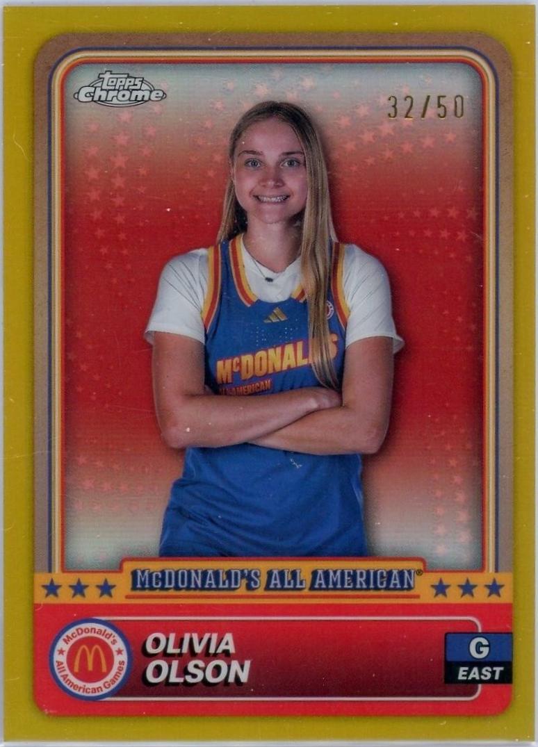 Olivia Olson [Gold Refractor] #58