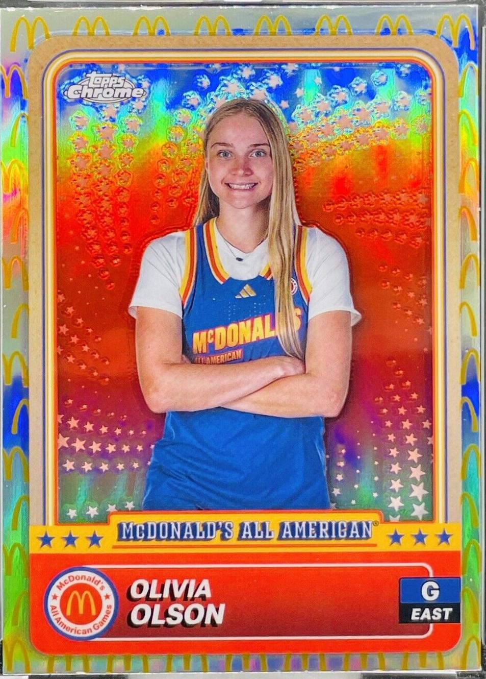 Olivia Olson [McDonald's Logo Refractor] #58