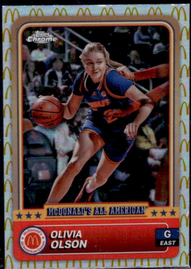 Olivia Olson [McDonald's Logo Refractor] #8