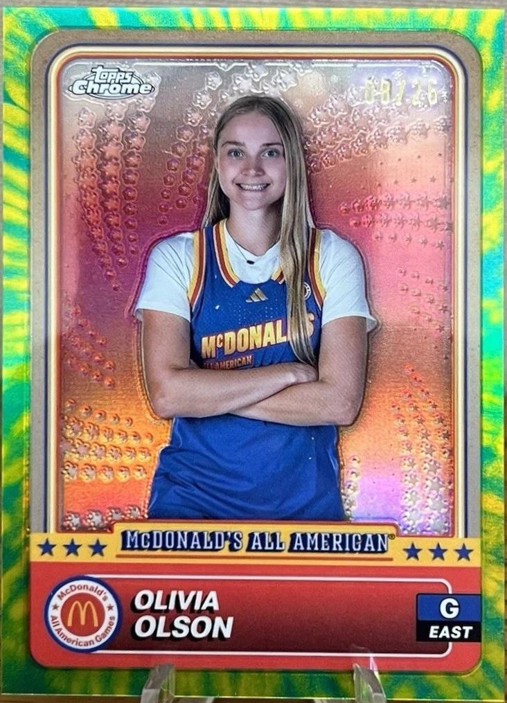 Olivia Olson [Tie-Dye Refractor] #58