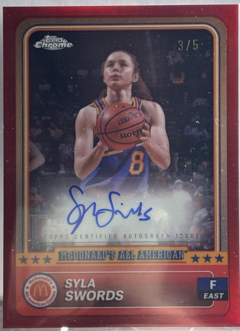 Syla Swords [Red Autograph Refractor] #11