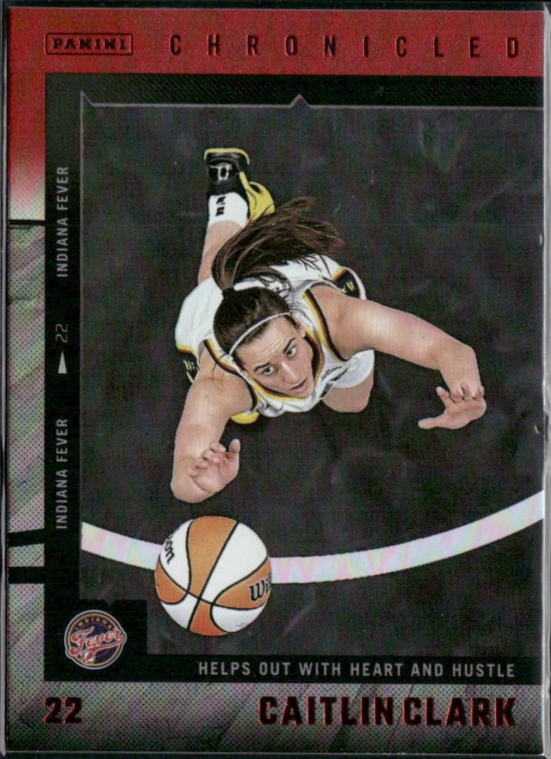 Caitlin Clark [Red Holo] #40
