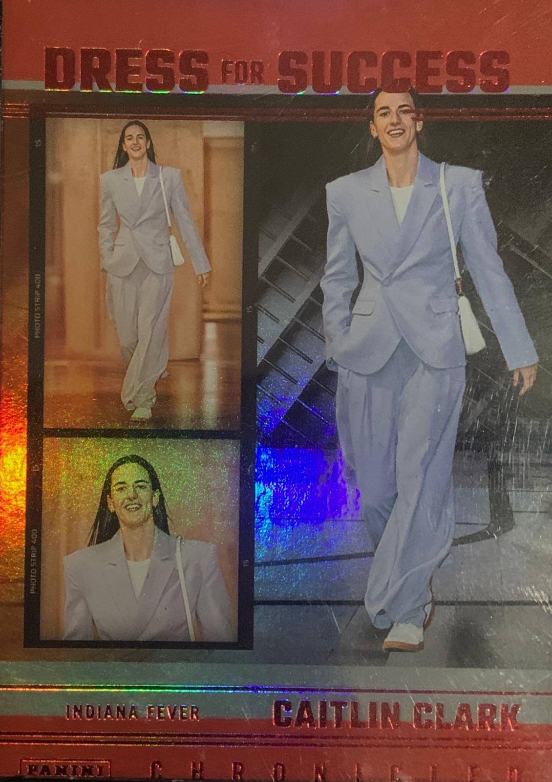 Caitlin Clark [Red Holo] #70
