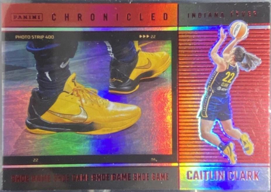 Caitlin Clark [Red Holo] #76