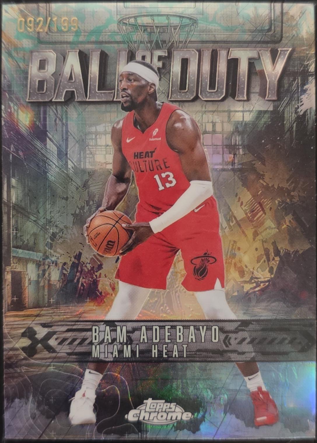 Bam Adebayo [Aqua Refractor] #BD-15