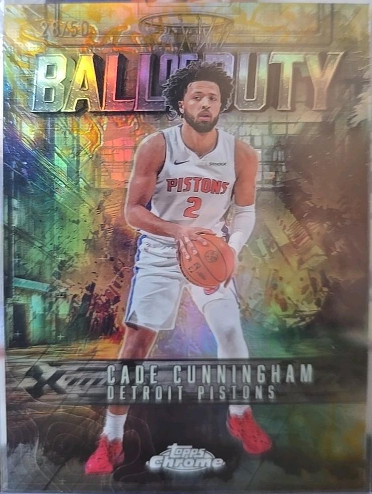 Cade Cunningham [Gold Refractor] #BD-11