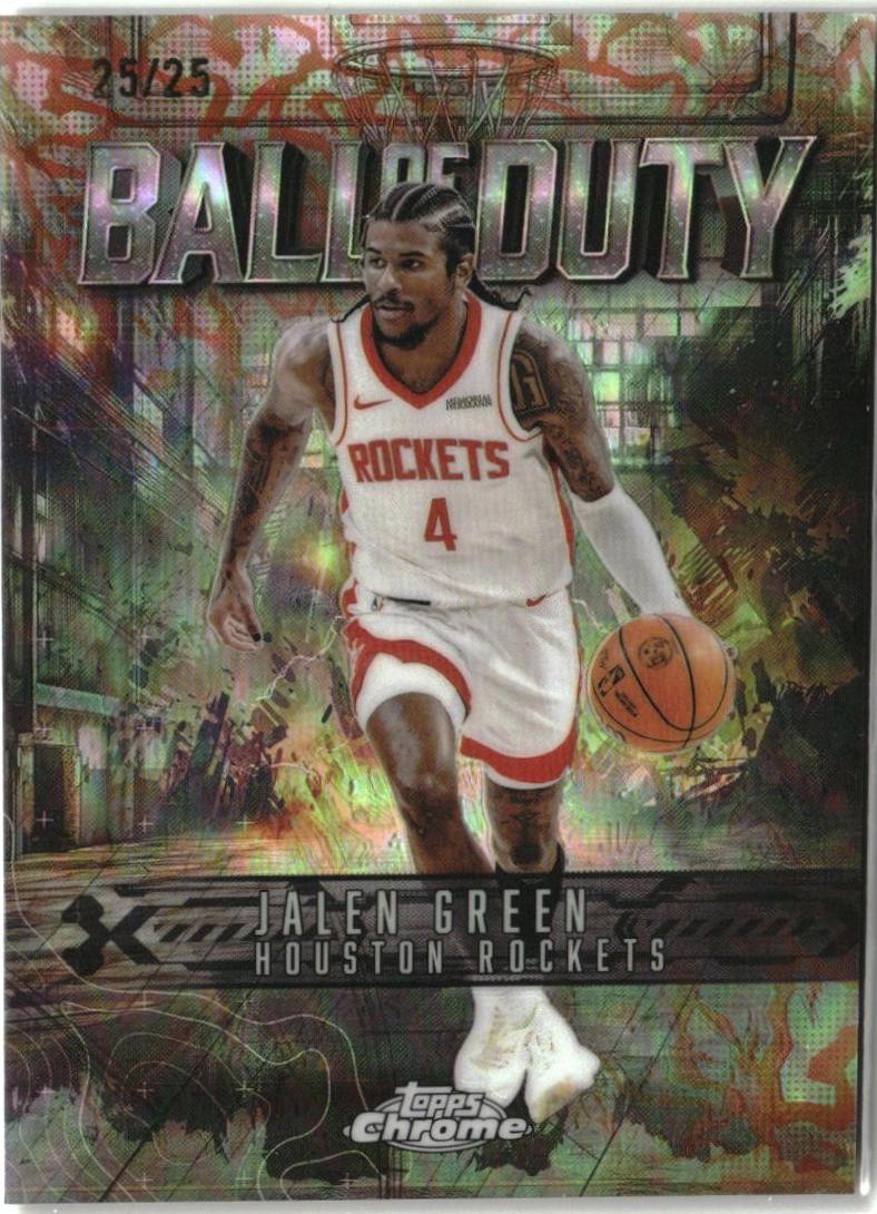 Jalen Green [Orange Refractor] #BD-8