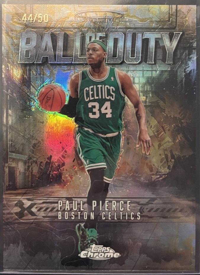 Paul Pierce [Gold Refractor] #BD-19