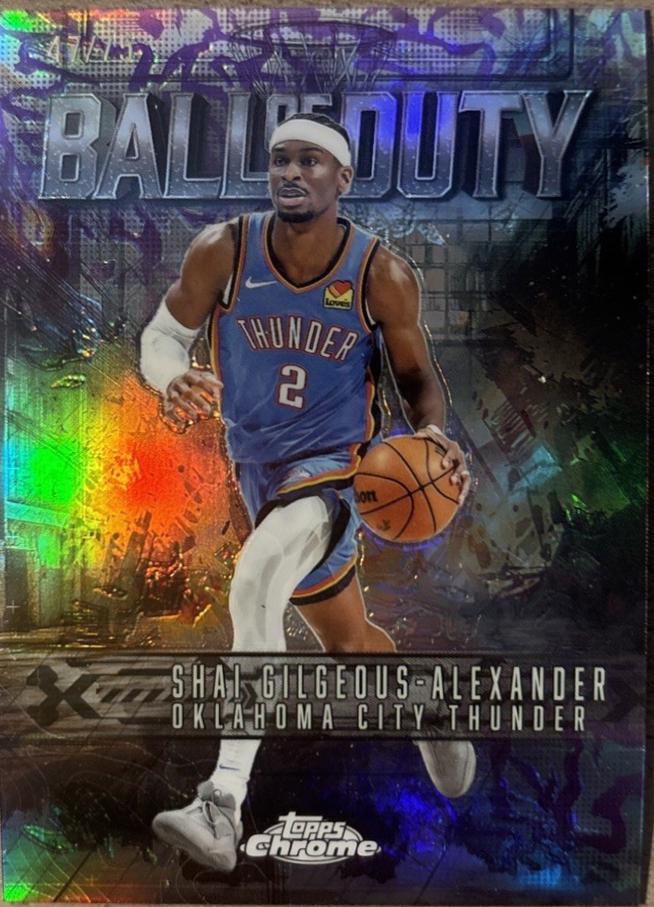 Shai Gilgeous-Alexander [Purple Refractor] #BD-6
