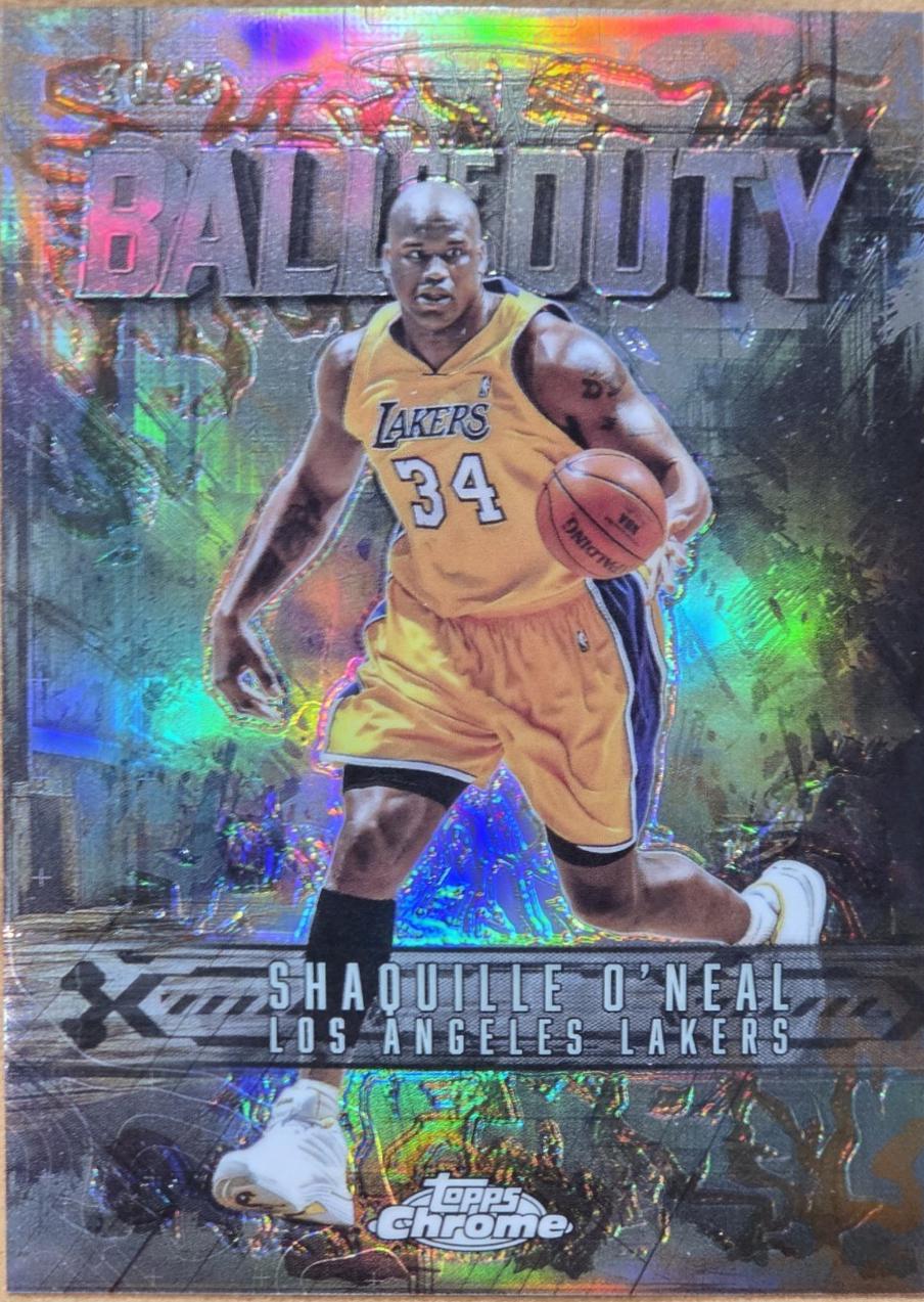 Shaquille O'Neal [Orange Refractor] #BD-18