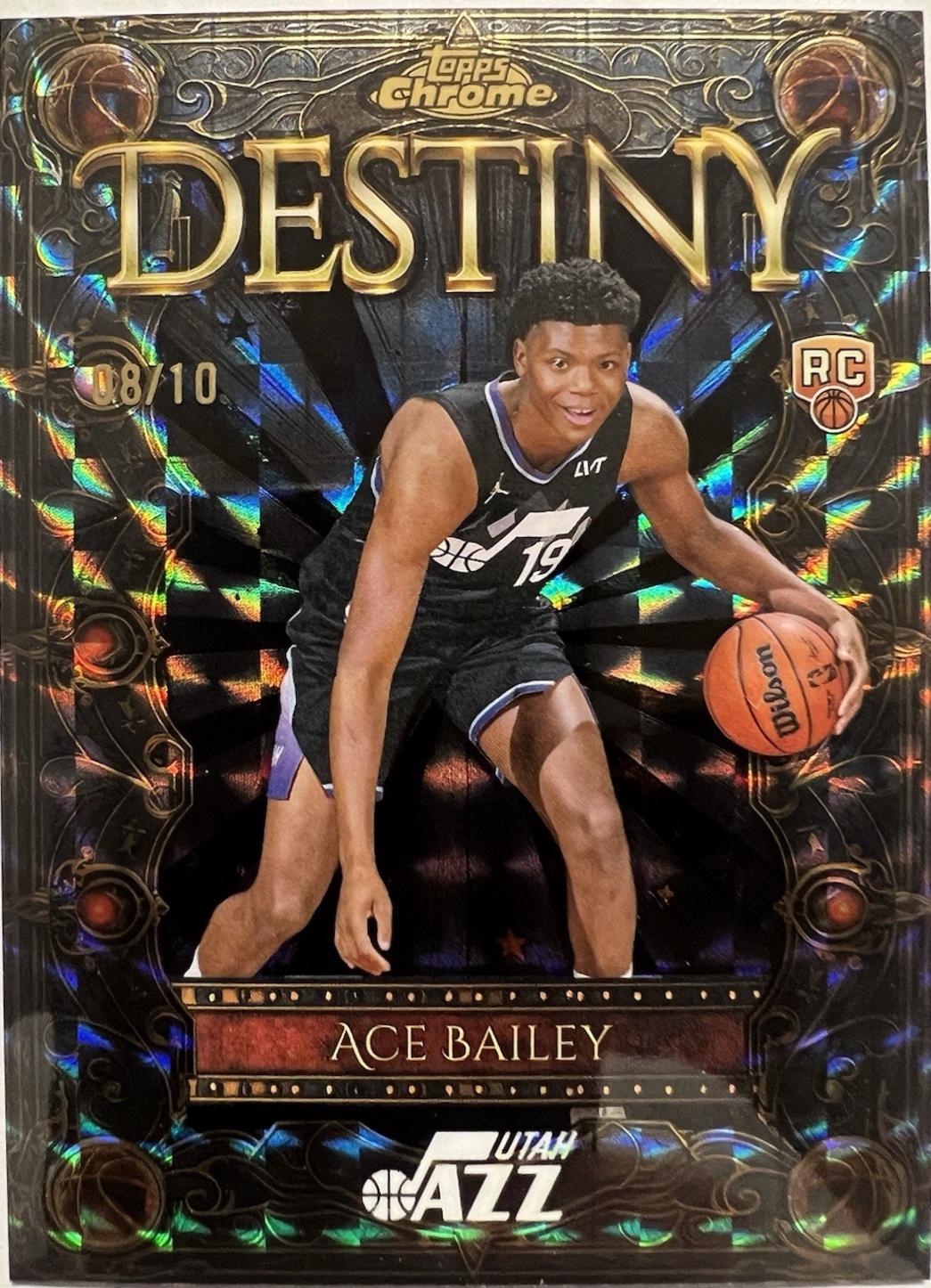 Ace Bailey [Refractor Black Geometric] #D-5